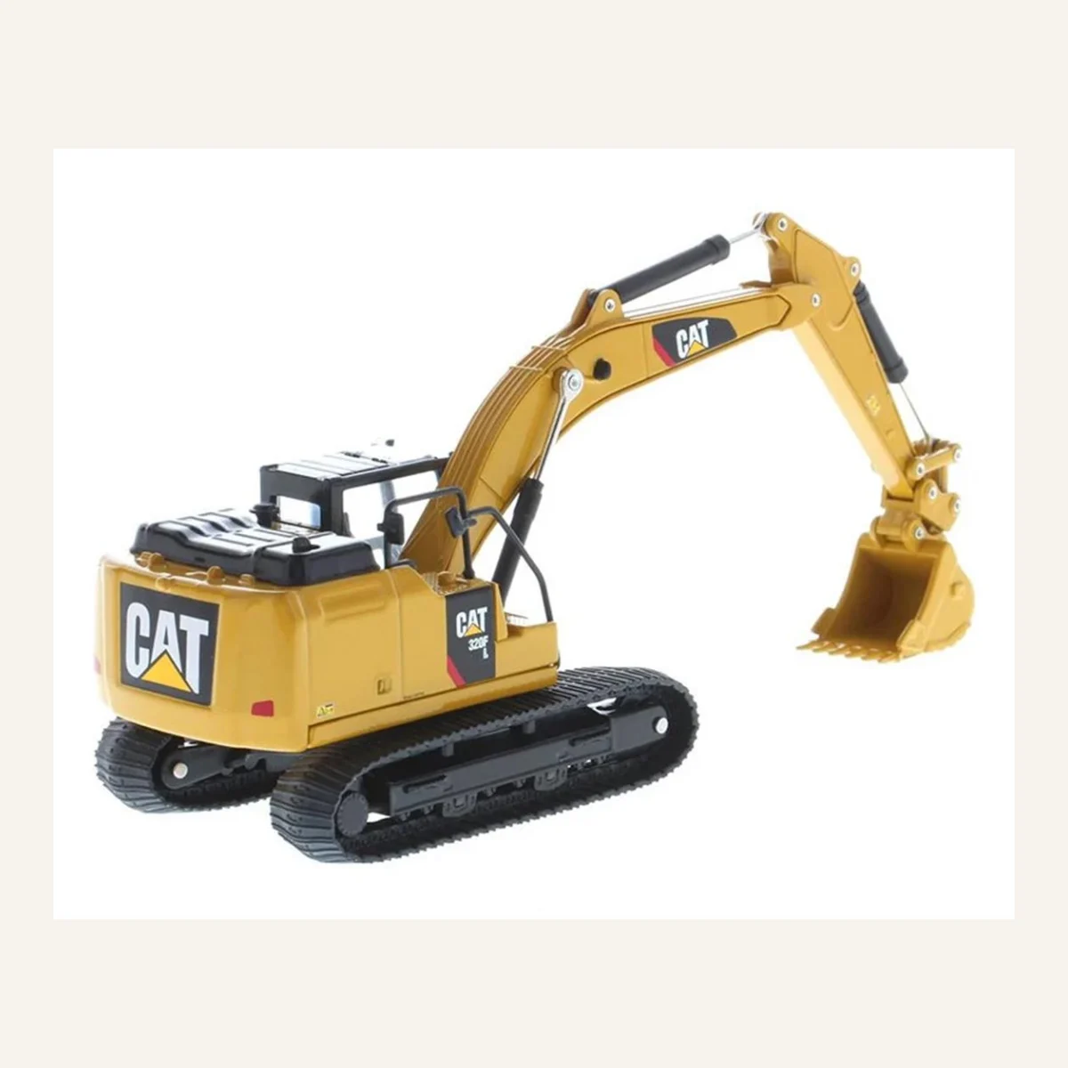 Diecast Masters 85636 1/64 Ölçek, Cat 320F L Ekskavatör, 4 Farklı Ataşmanlı